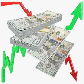 3D Money and Graphs Collection V1